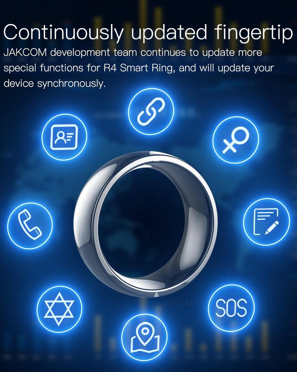 Smart Ring Nfc Pay - JAKCOM R4 Thông Minh Nhẫn chống