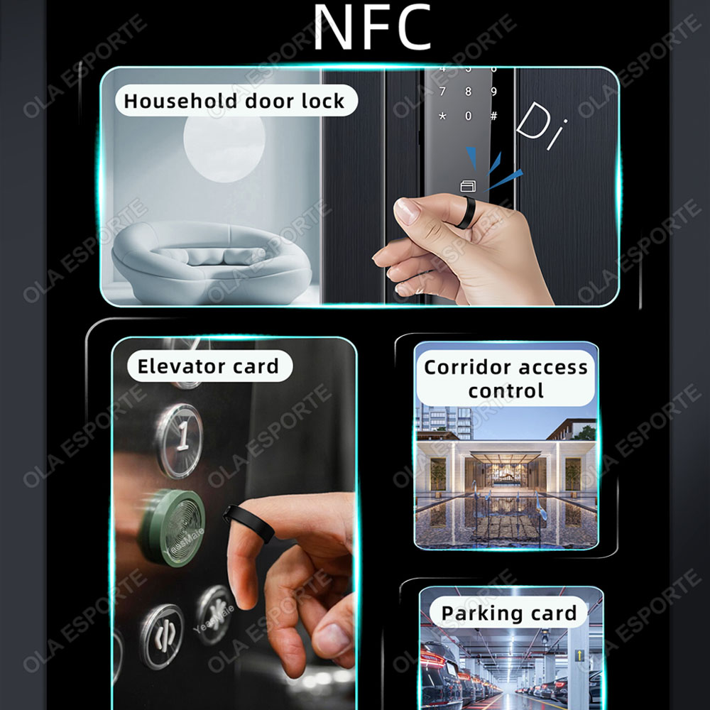 New Smart Ring Men Women 2025  - đánh giá và giá Smart Ring Nfc Pay