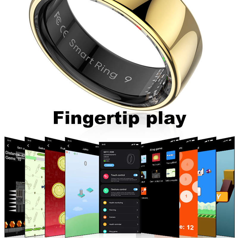 Smart Ring Men Women with Char - đánh giá và giá Temperature Ring Skin