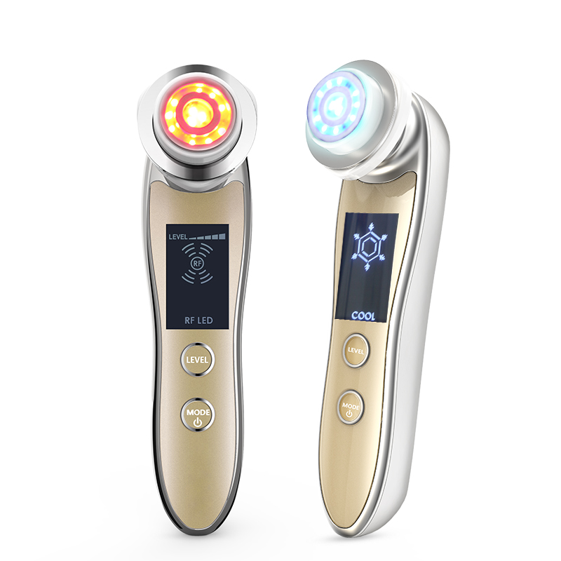 5 in 1 Hot and Cold Facial Mas - đánh giá và giá Galvanic Skin Sensor