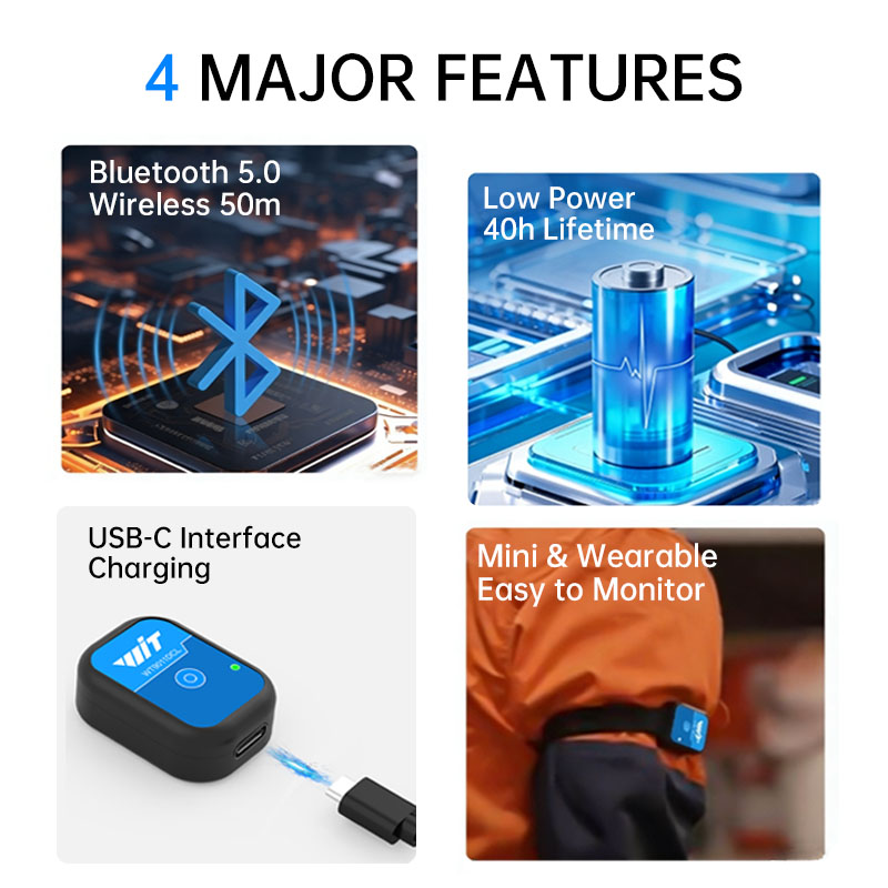 WitMotion WT9011DCL Bluetooth  - đánh giá và giá Muscle Sensor Emg