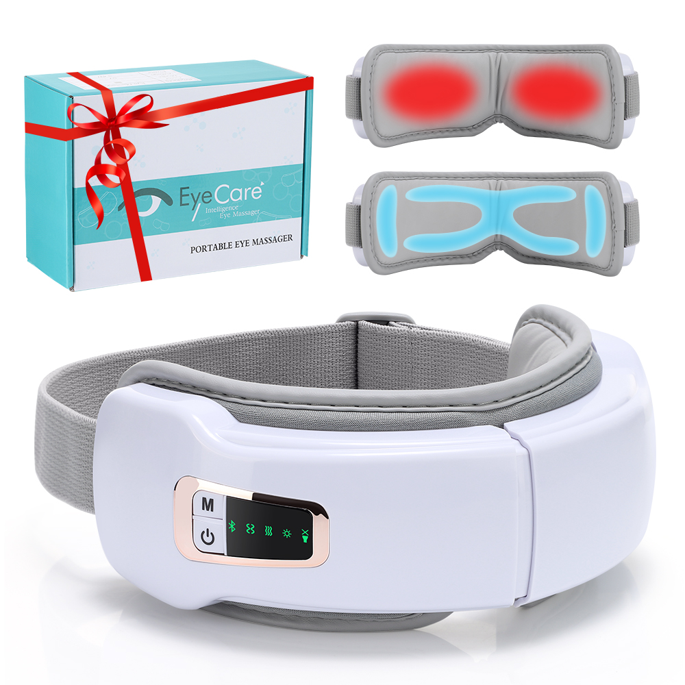 Foldable Eye Air Pressure Mass - đánh giá và giá Light Therapy Glasses