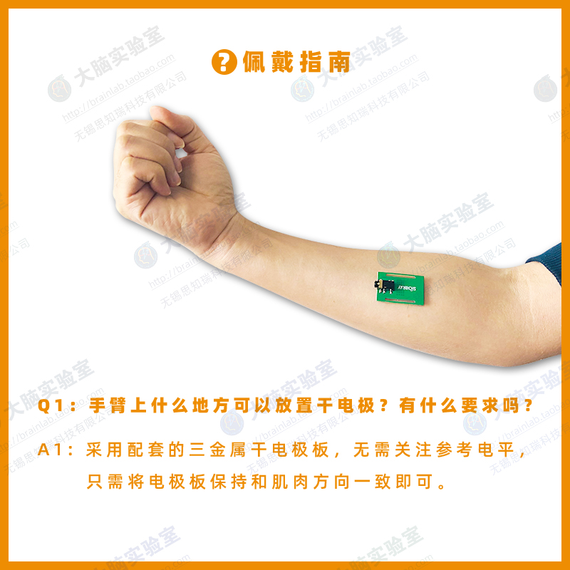 EMG Single Conduction Muscle E - đánh giá và giá Muscle Sensor Emg