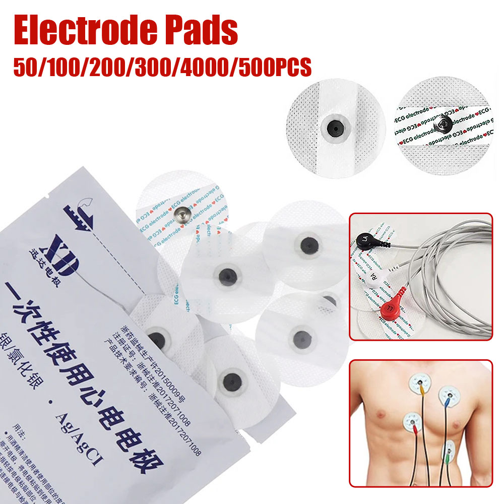 50-500pcs Disposable Electrode - đánh giá và giá Ecg Patch Monitor